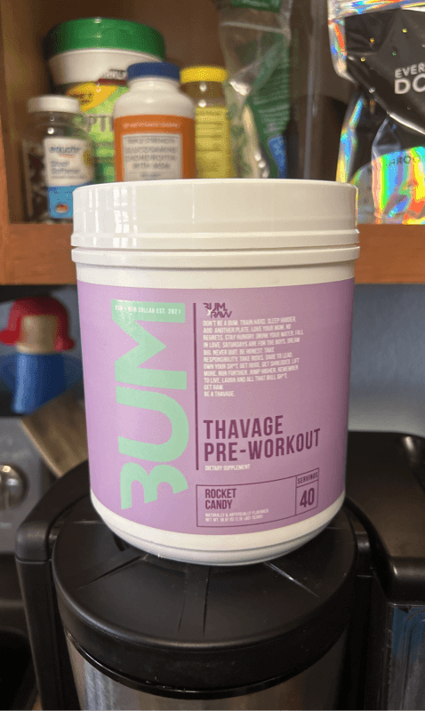 Cbum Series Thavage Pre-Workout Powder Rocket Candy