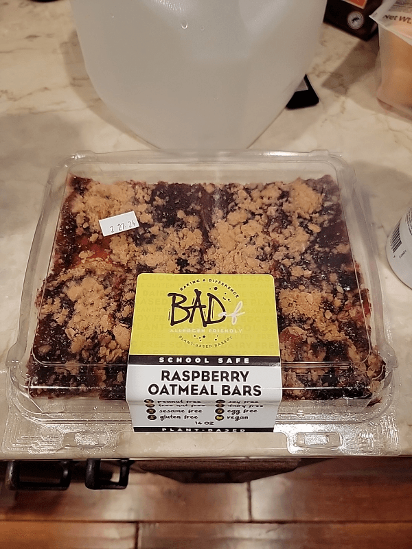 Baking A Difference Raspberry Oatmeal Bars