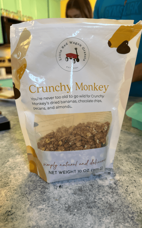 Little Red Wagon Granola Crunchy Monkey