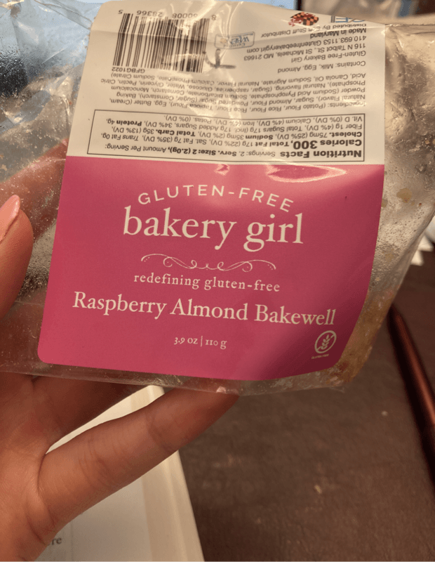 Gluten-Free Bakery Girl Raspberry Almond Bakewell