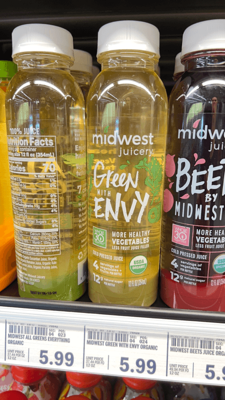 Midwest Juicery Green With Envy
