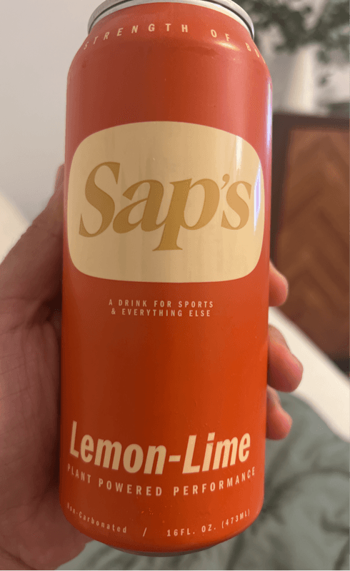 Sap'S Lemon-Lime Plant Powered Performance Non-Carbonated