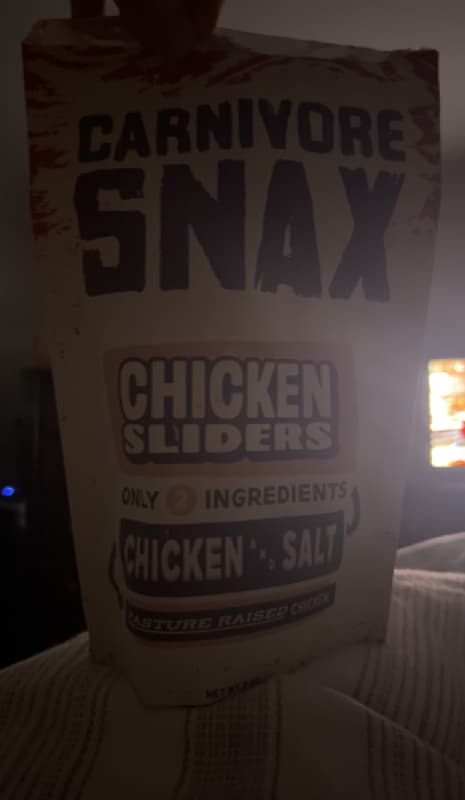 Carnivore Snax Chicken And Salt Chicken Sliders