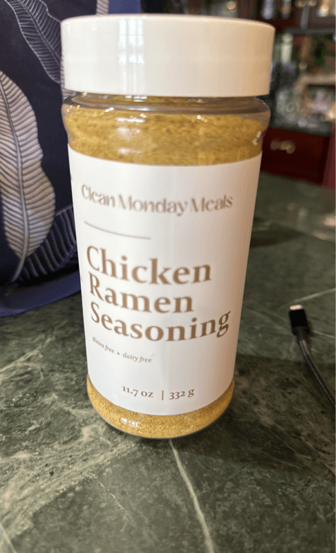 Clean Monday Meals Chicken Ramen Seasoning Mix