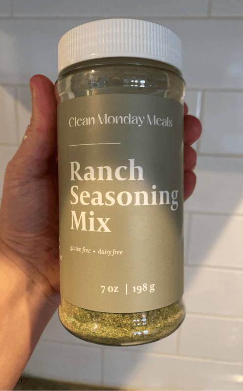 Clean Monday Meals Ranch Seasoning Mix