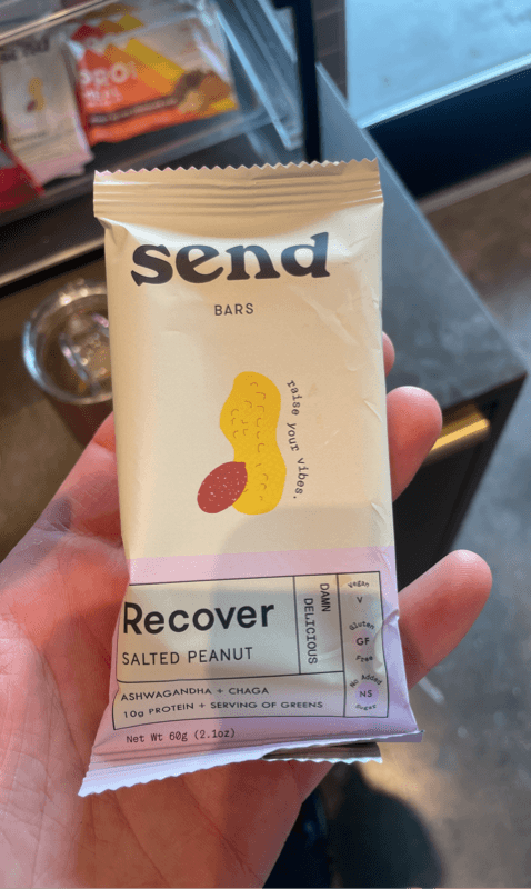 Send Bars Recover Salted Peanut