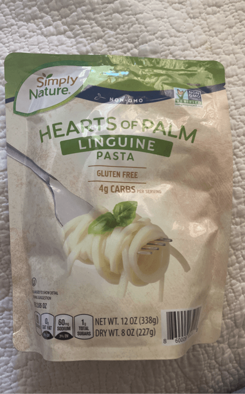 Simply Nature Hearts Of Palm Linguine Pasta