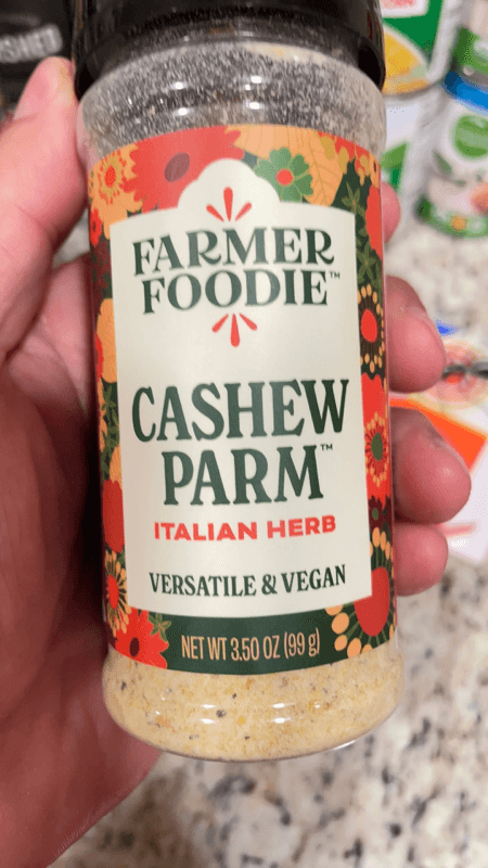 Farmer Foodie Cashew Parm Italian Herb
