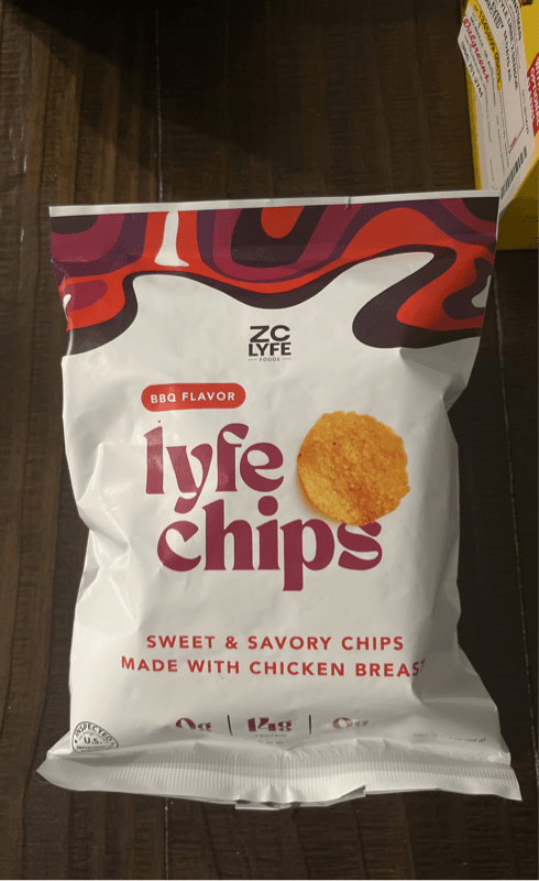 Zc Lyfe Foods Chicken Breast Bbq Chips