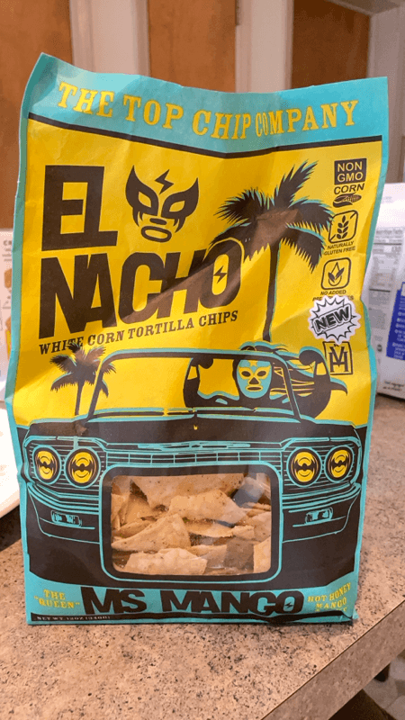 Ms Mango El Nacho White Corn Tortilla Chips