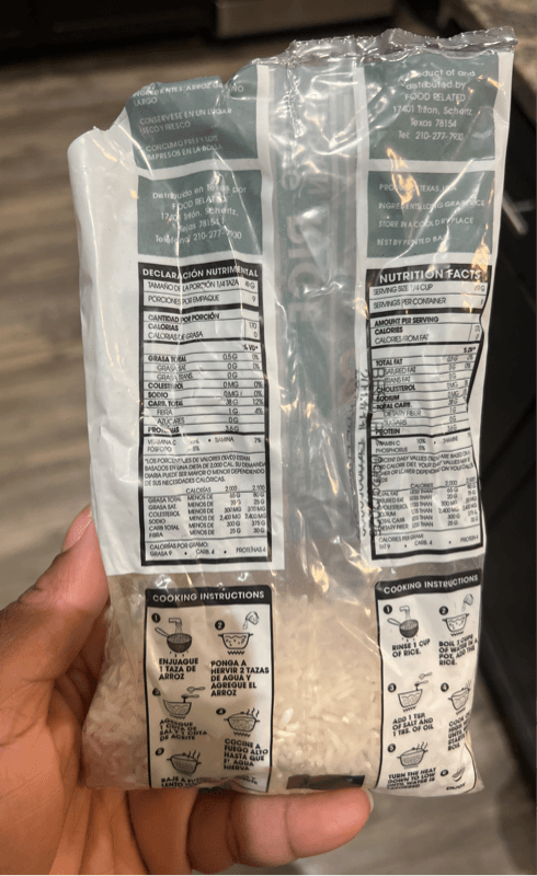 Yellow Heart Of Texas Long Grain Rice