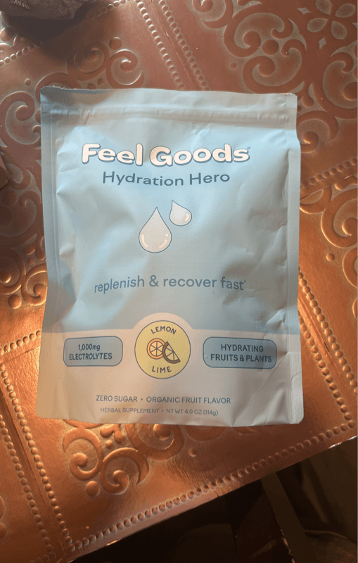Feel Goods Hydration Hero Lemon Lime Herbal Supplement