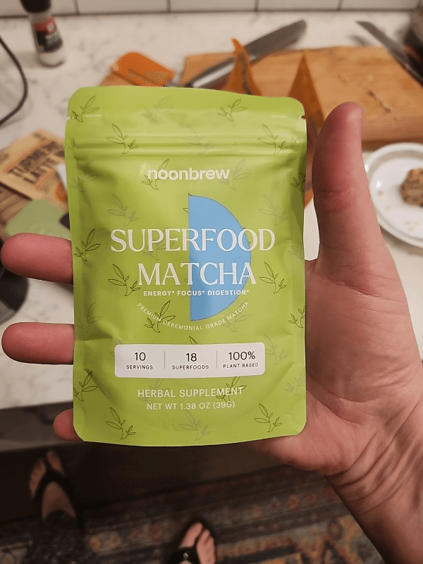 Noonbrew Superfood Matcha Herbal Supplement
