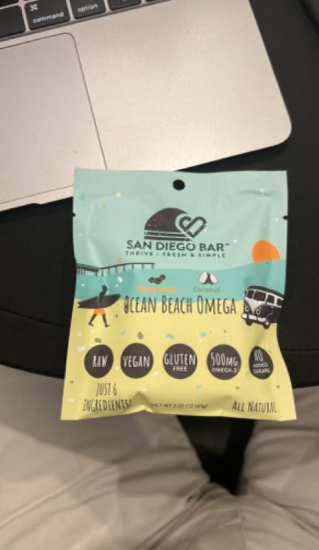 San Diego Bar Ocean Beach Omega Hemp Seed & Coconut