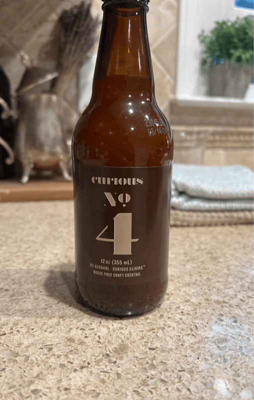 Curious No. 4 Curious Elixirs Booze-Free Craft Cocktail
