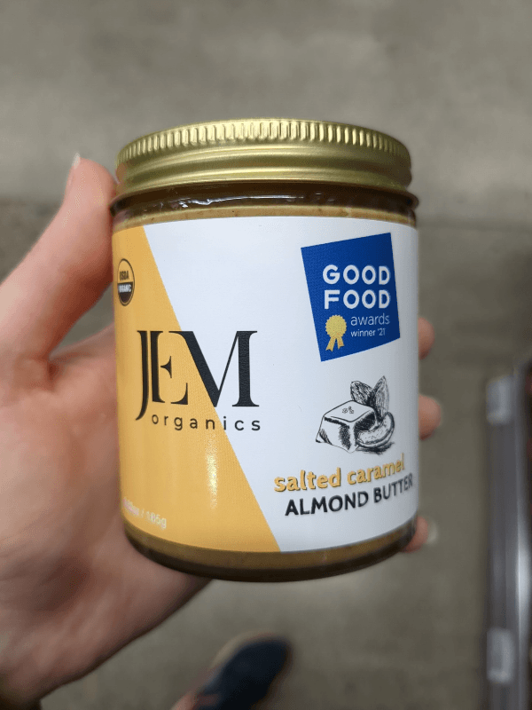 Jem Organics Salted Caramel Almond Butter