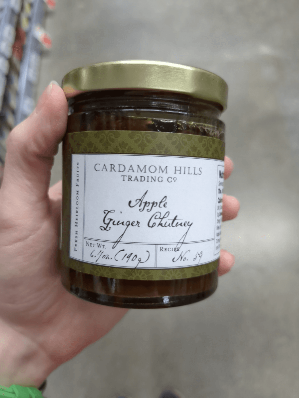 Cardamom Hills Trading Co. Apple Ginger Chutney