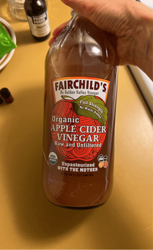 Fairchild'S Organic Apple Cider Vinegar Raw And Unfiltered