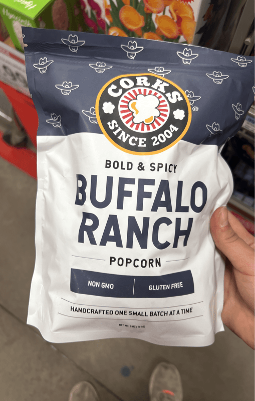 Corks Bold & Spicy Buffalo Ranch Popcorn