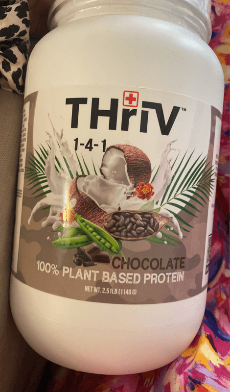 Thriv Chocolate 100% Plant Based Protein