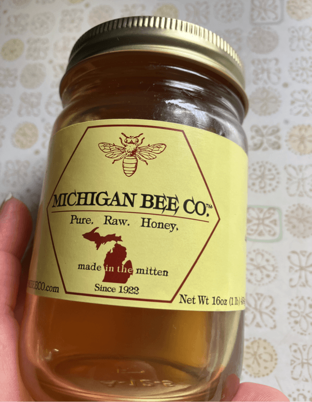 Michigan Bee Co. Pure Raw Honey