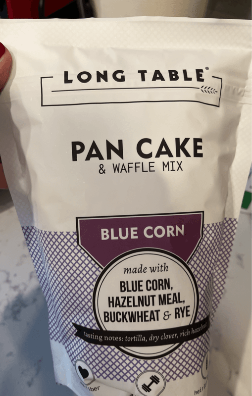 Long Table Blue Corn Pancake & Waffle Mix