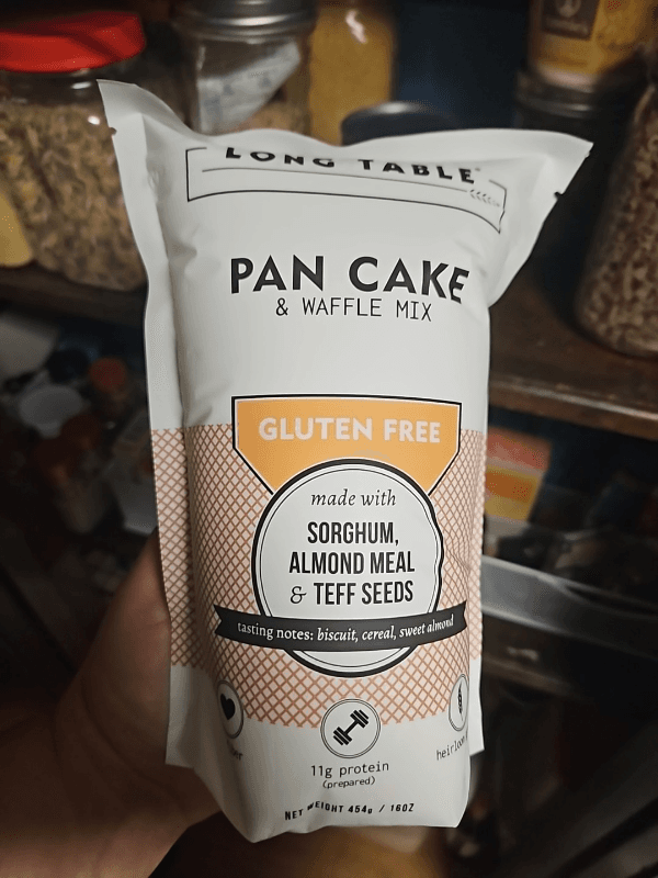 Long Table Pan Cake & Waffle Mix Gluten Free