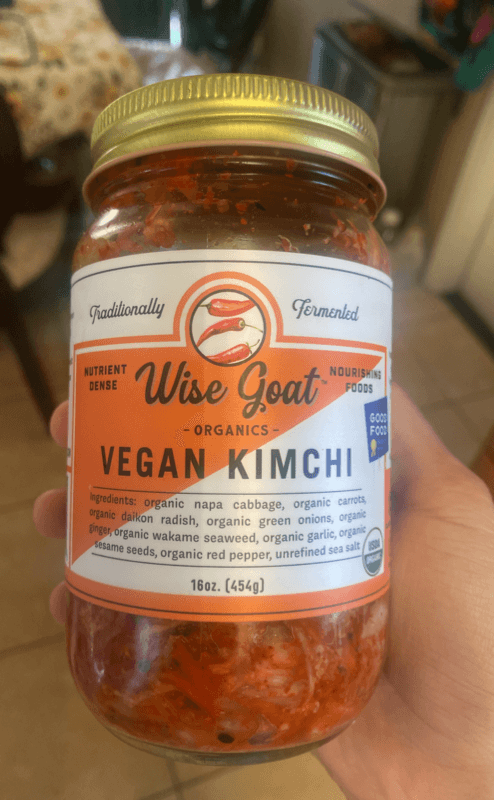 Wise Goat Organics Vegan Kimchi
