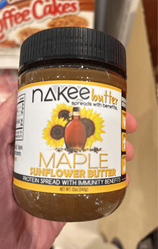 Nakee Butter Maple Sunflower Butter