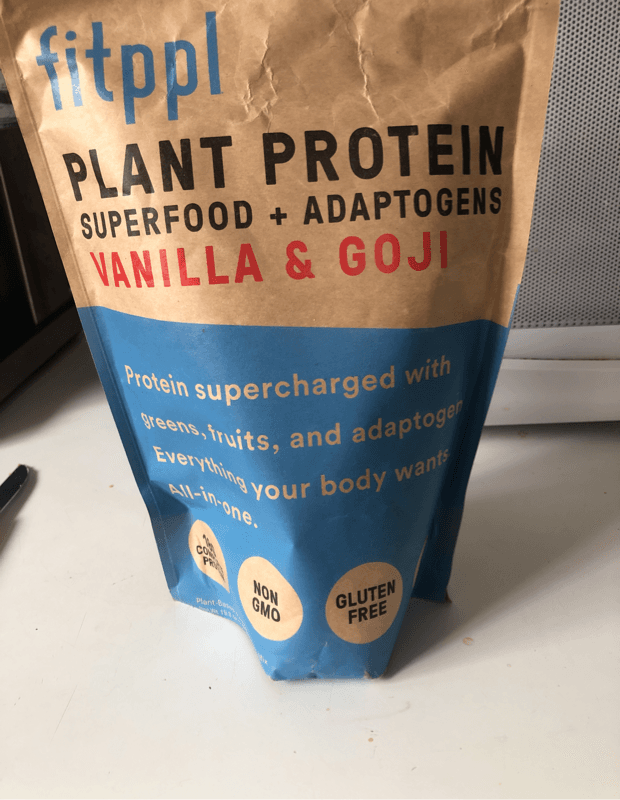 Fitppl Vanilla & Goji Plant Protein Superfood + Adaptogens Vanilla & Goji