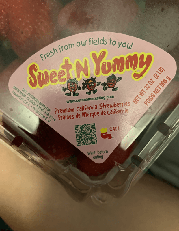 Corona Marketing Premium California Strawberries