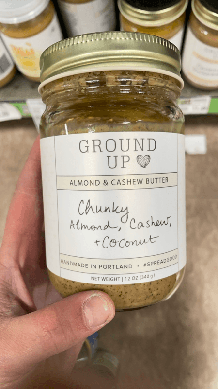 Ground Up Almonds & Cashew Butter