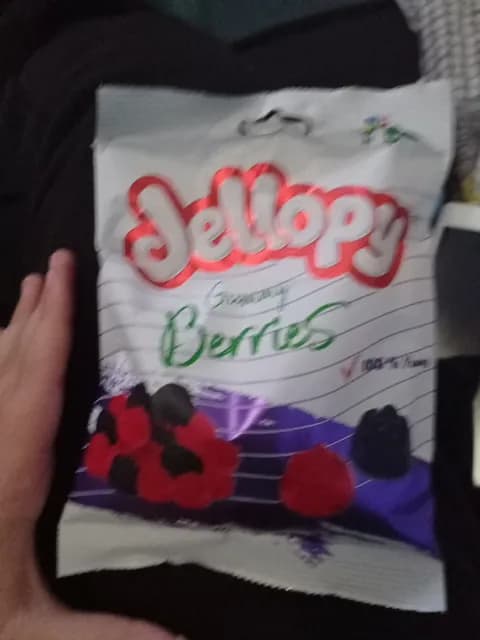 Jellopy Gummy Berries Fruit Flavor Gums