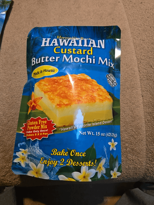 Hawaii'S Best Hawaiian Custard Butter Mochi Mix