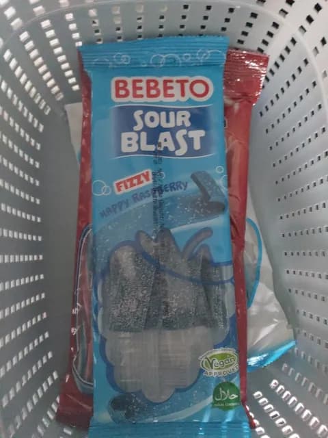 Bebeto Sour Blast Fizzy Happy Raspberry
