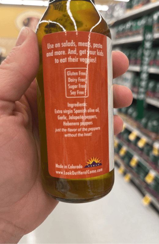 Look Out Here I Come Garlic And Pepper Extra Virgin Olive Oil