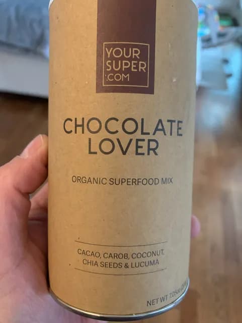 Your Super Chocolate Lover Organic Superfood Mix