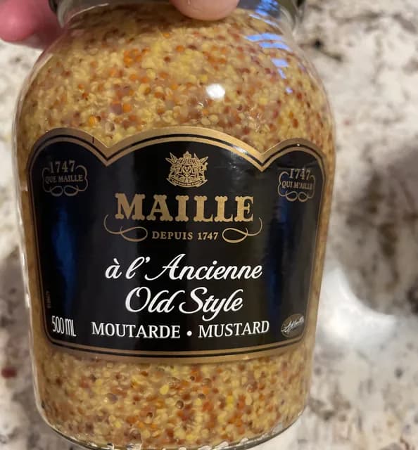 Maille Old Style Mustard
