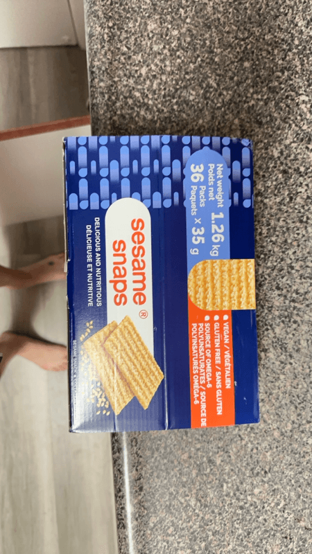 Sesame Snaps Sesame Snacks