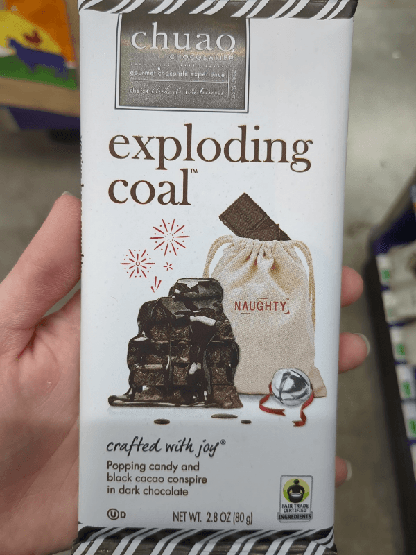 Chuao Chocolatier Exploding Coal