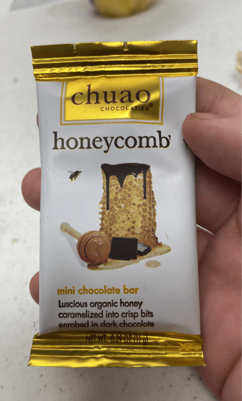Chuao Chocolatier Honeycomb Mini Chocolate Bar