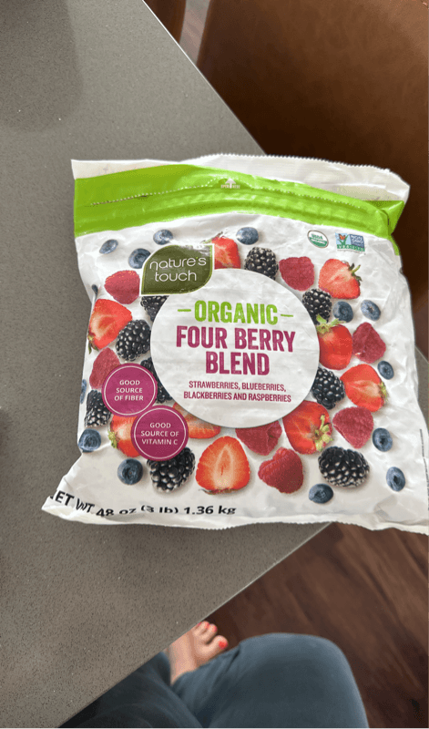 Nature'S Touch Organic Four Berry Blend