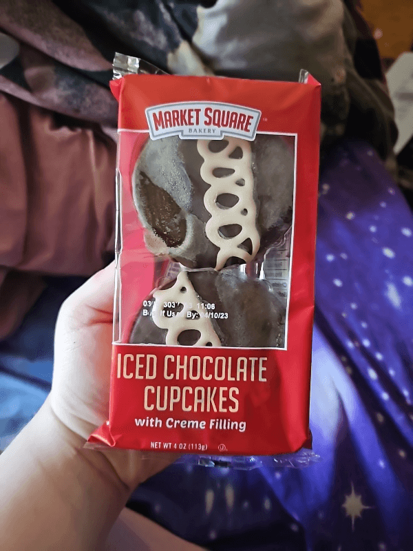 Market Square Bakery Iced Chocolate Cupcakes