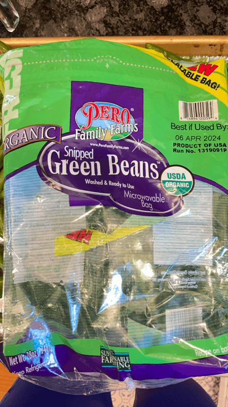Pero Family Farms Snipped Green Beans