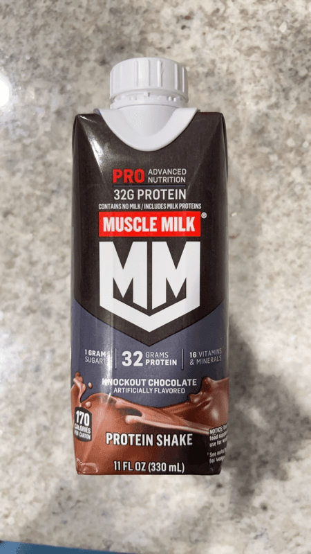Muscle Milk Knockout Chocolate Protein Shake