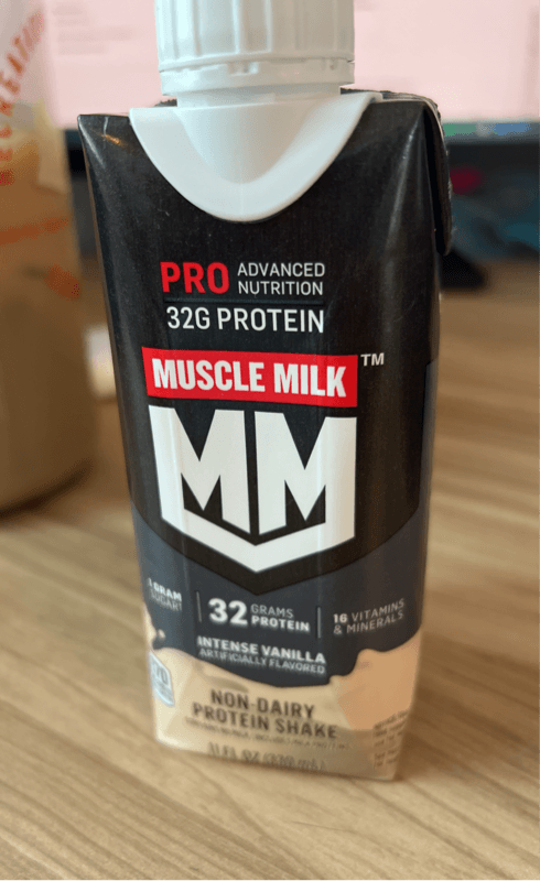Muscle Milk Non-Dairy Protein Shake Intense Vanilla