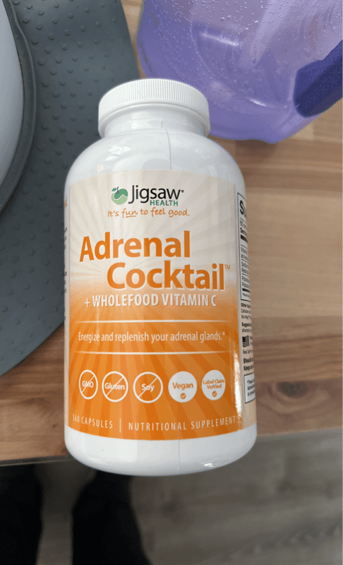 Jigsaw Health Adrenal Cocktail + Wholefood Vitamin C Capsule