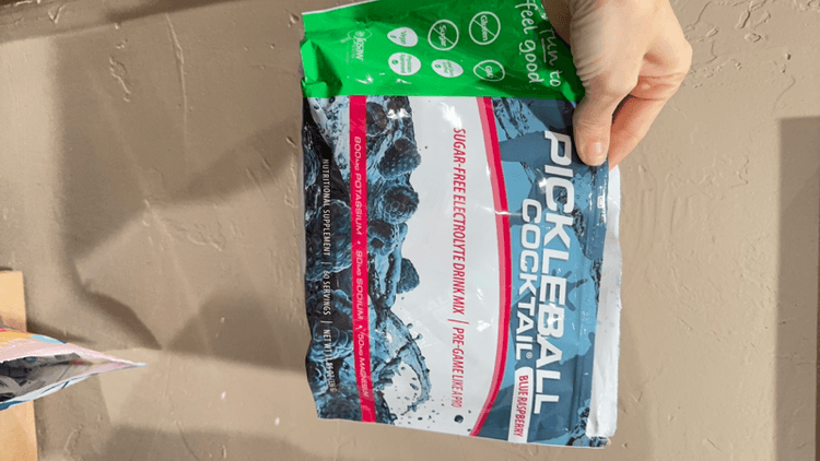 Pickleball Cocktail Blue Raspberry Electrolyte Drink Mix Nutritional Supplement