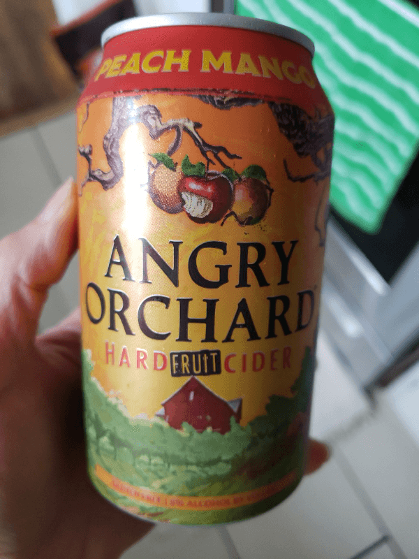 Angry Orchard Peach Mango Hard Fruit Cider