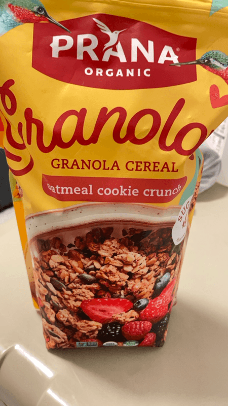 Prana Organic Granolove - Granola Cereal Oatmeal Cookie Crunch